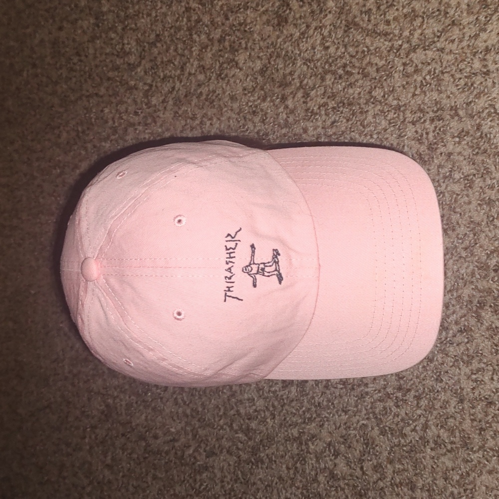 THRASHER Gonz Pink Old Timer Dad Hat